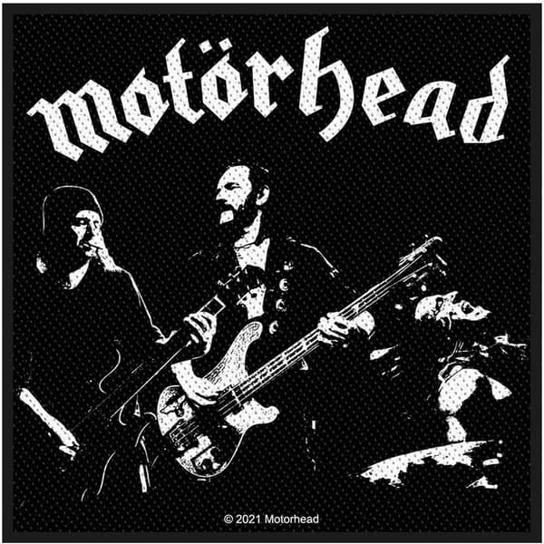 Motorhead Band Patch Black/White One Size