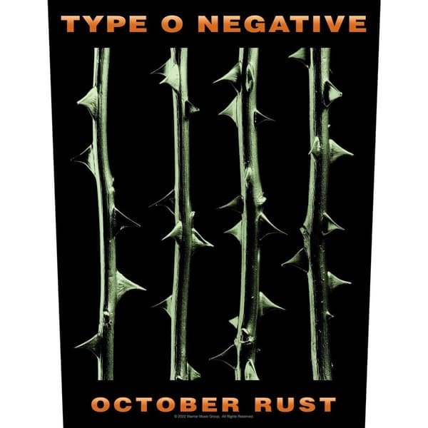 Type O Negative Oktober Rust Patch Black/Green One Size