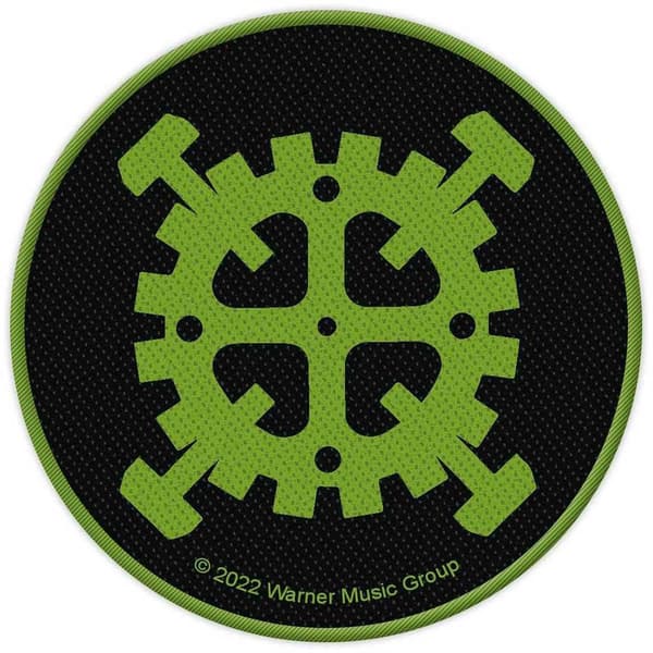 Type O Negative Logo Gear Patch Black/Green One Size