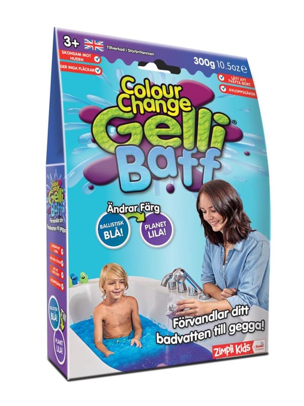 Zimpli Kids Gelli Baff Colour Change Blå & Lila