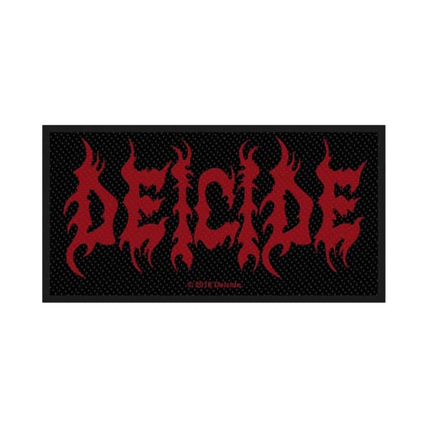 Deicide Vävda logotypplåster