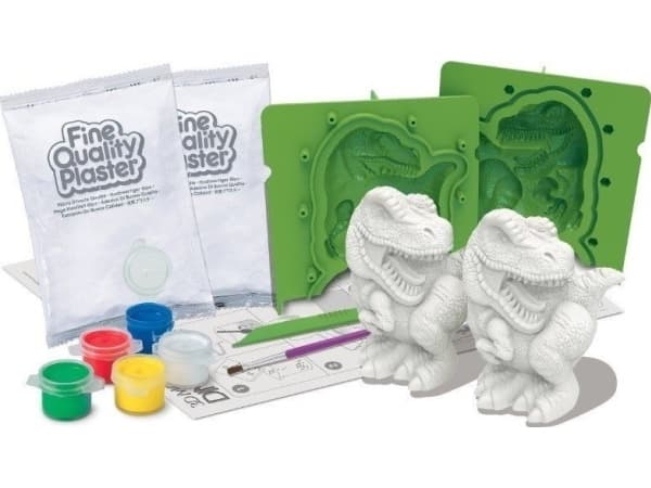 4M 3D Mould & Paint Dinosaurs