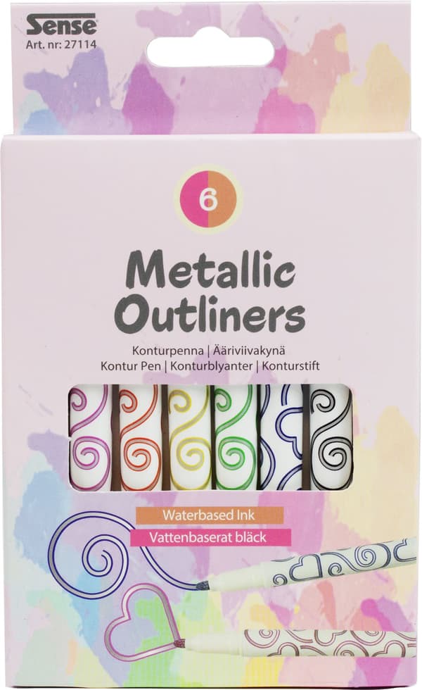 Outliner Metallicpenna 6-p, Sense