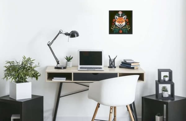 Målning med siffror Ravensburger Fox, 20 x 20 cm