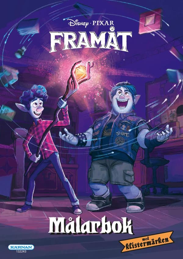 Disney Pixar Framåt Målarbok