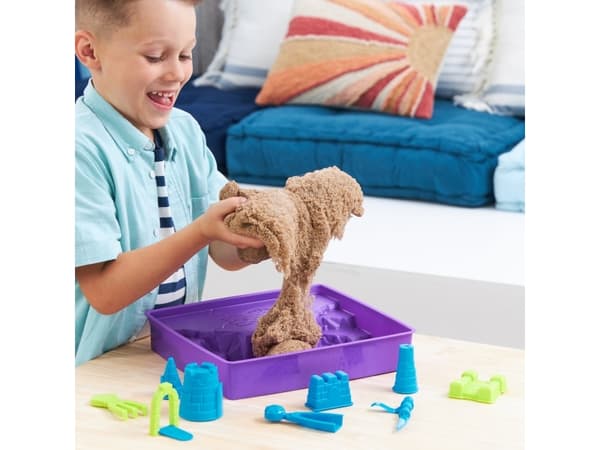 Kinetic Sand Deluxe Beach Castle Playset
