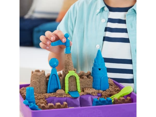 Kinetic Sand Deluxe Beach Castle Playset
