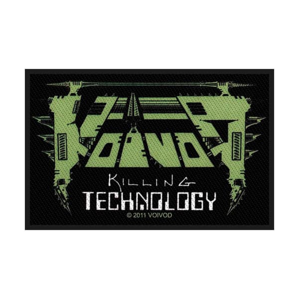Voivod Patch til dræbende teknologi Black One Size