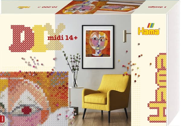Hama Midi Kunst Paul Klee 10.000 stk