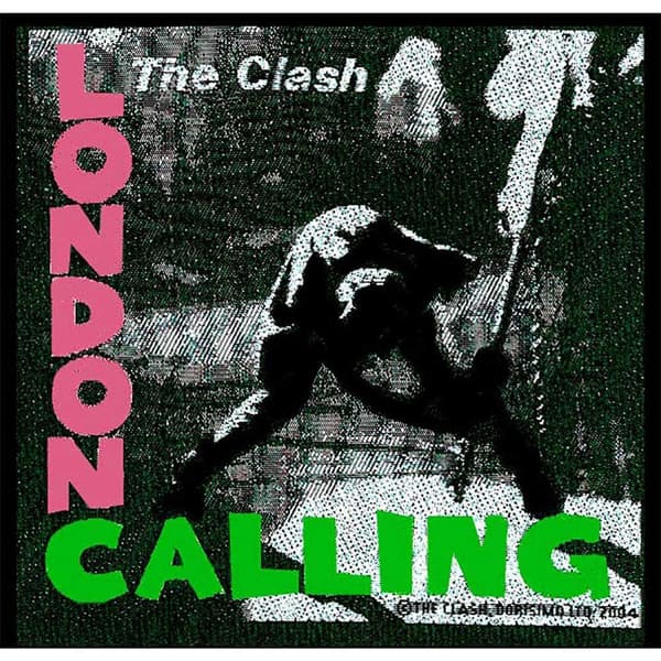The Clash London Calling Patch