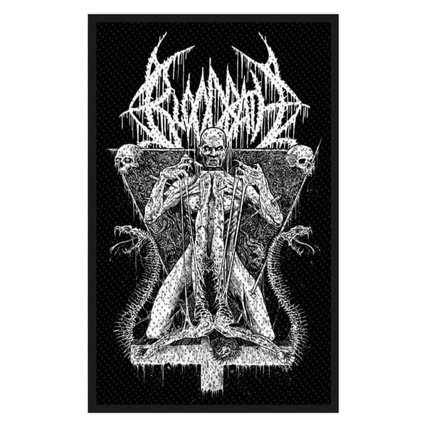 Bloodbath Morbid Antichrist Woven Patch Black/White One Size