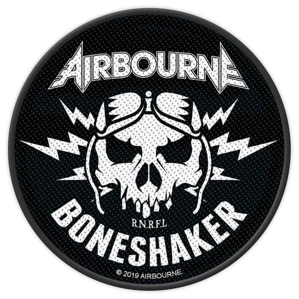 Airbourne Vävd lapp från Boneshaker