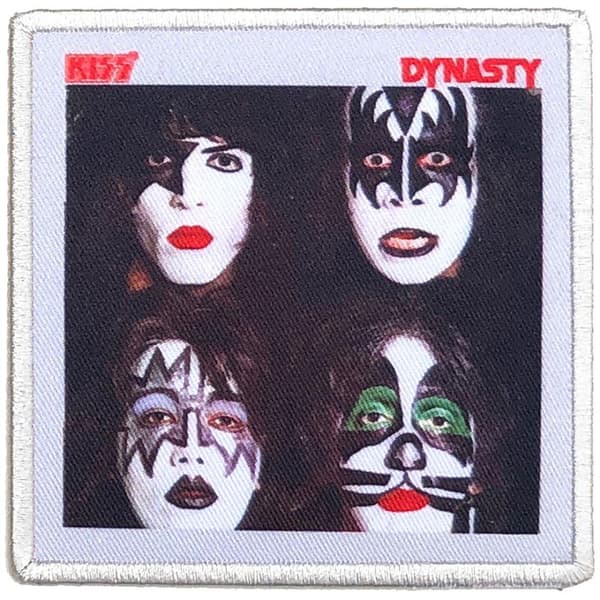 Kiss Dynasty Standard påstrykningsmärke Multicoloured One Size