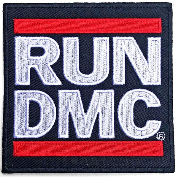 Run DMC Logo Iron On Patch Multicoloured One Size