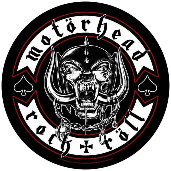 Motorhead Biker-lapp Black/White/Red One Size