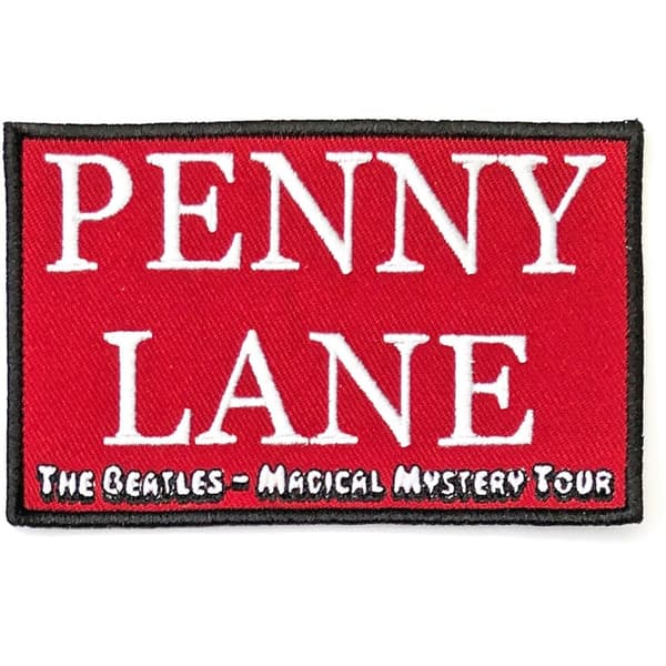 The Beatles Penny Lane Woven Patch