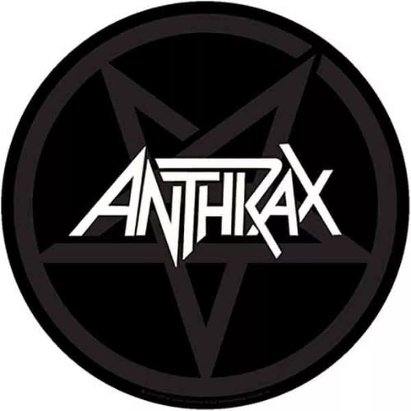 Anthrax Pentathrax Patch Black/White One Size