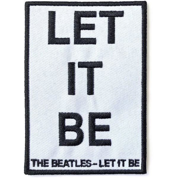 The Beatles Låt det vara Patch Light Blue One Size