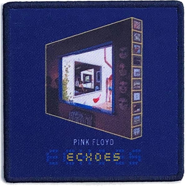 Pink Floyd Echoes: The Best Of Iron On Patch Blue/Black One Size