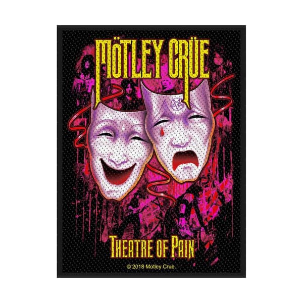 Motley Crue Theatre Of Pain Patch