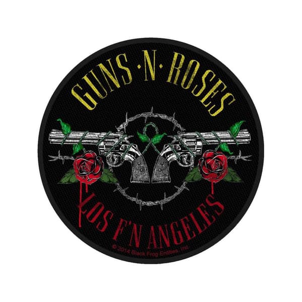 Guns N Roses Los F´N Angeles Patch Black One Size
