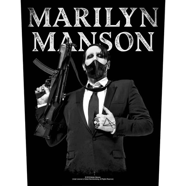 Marilyn Manson Machine Gun Patch