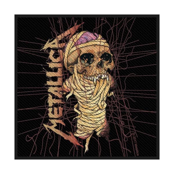 Metallica One Woven Patch Black/Beige One Size