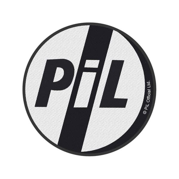 Public Image Ltd Logo Patch White/Black One Size
