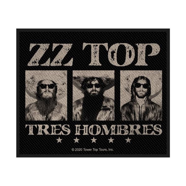ZZ Top Tres Hombres Woven Patch