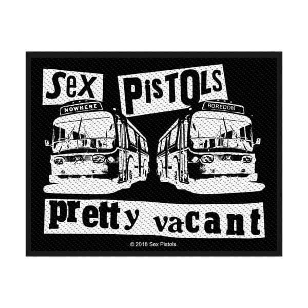 Sex Pistols Pretty Vacant Standard Patch
