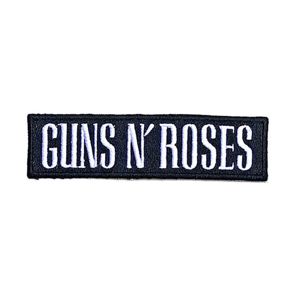 Guns N Roses Logo Text Patch | CDON
