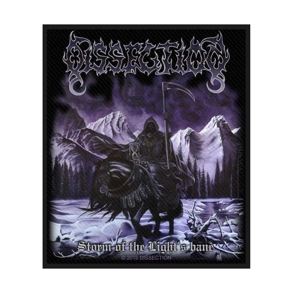 Dissection Storm Of The Lights Bane Patch Purple/Black One Size