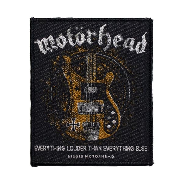 Motorhead Lemmy´s Bass Standard Patch Black/White/Yellow One Size