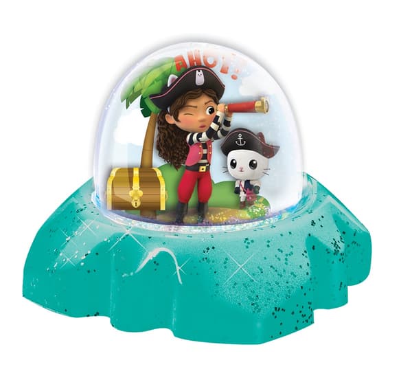 Gabby's Dollhouse Glitter Domes