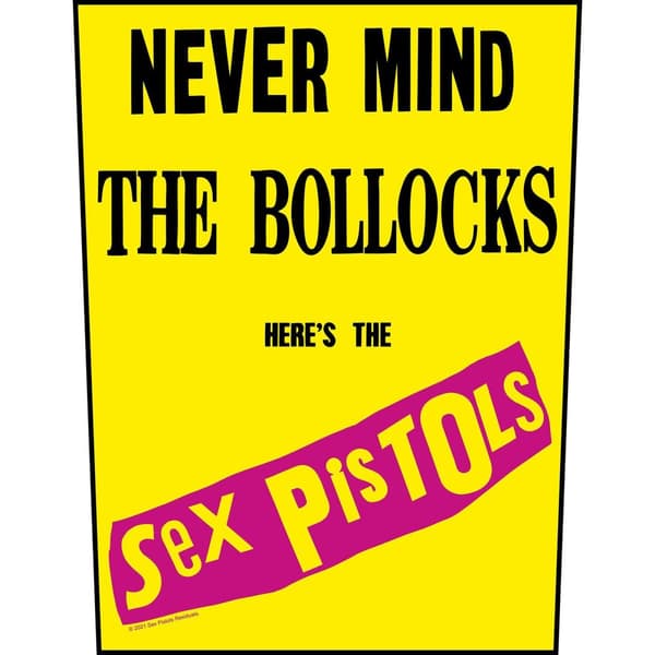Sex Pistols Never Mind The Bollocks Patch