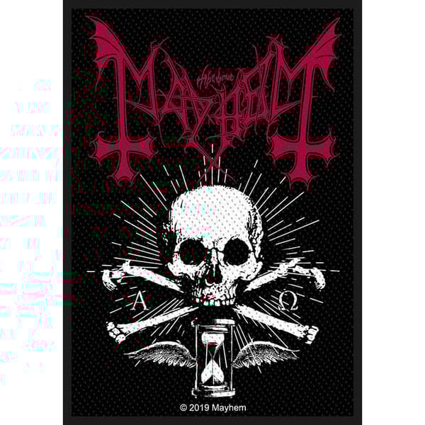 Mayhem Alpha Omega Daemon Woven Patch