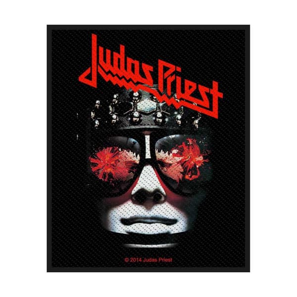 Judas Priest Hell-Bent For Leather Patch Black/Red One Size