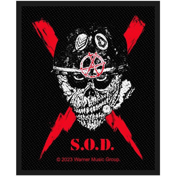 Stormtroopers Of Death Scrawled Lightning Patch