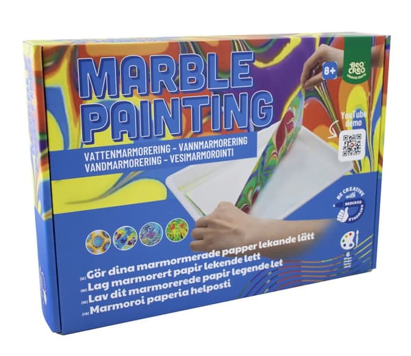 Beocreo Marble Painting Kit – Din Väg till Kreativa Mästerverk!