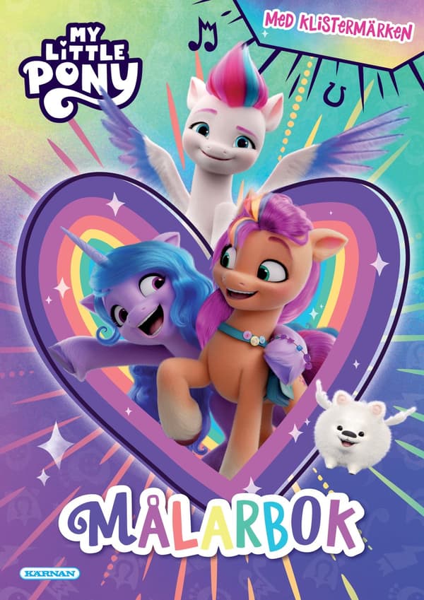 Målarbok My Little Pony med klistermäkren, Kärnan