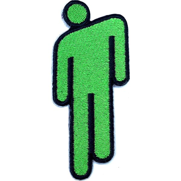 Billie Eilish Blohsh Iron On Patch Green One Size