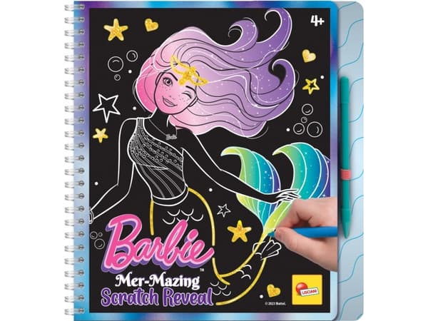 Dante Lisciani Barbie skissbok MerMazingScrRev 12327