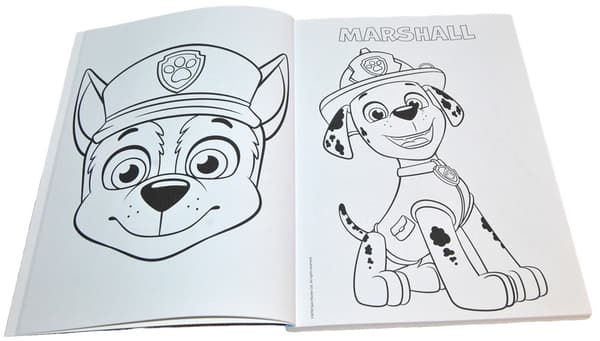 Paw Patrol. Min första målarbok