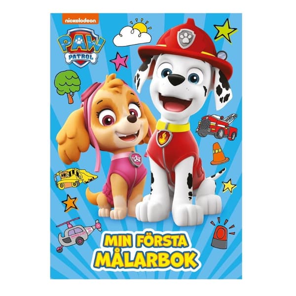 Paw Patrol. Min första målarbok