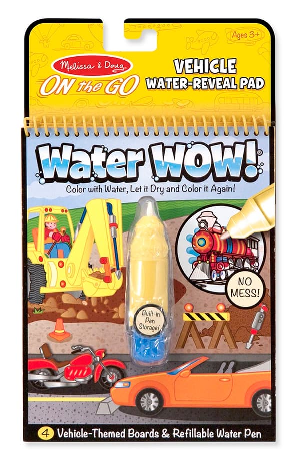 Magisk vattenmålning Fordon Water Wow! Melissa & Doug