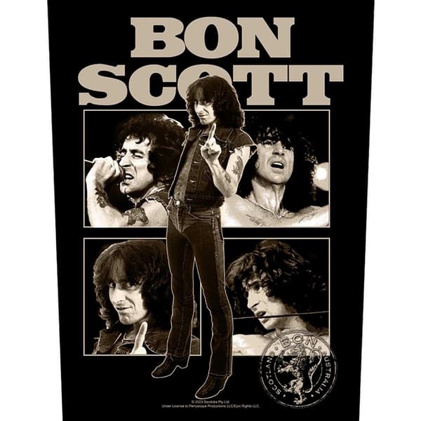Bon Scott Påsydd collage-patch Multicoloured One Size