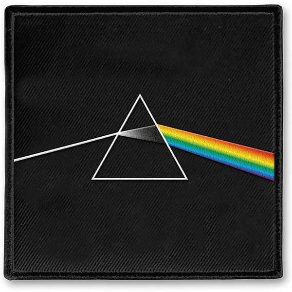 Pink Floyd Dark Side Of The Moon Standard Patch Black One Size