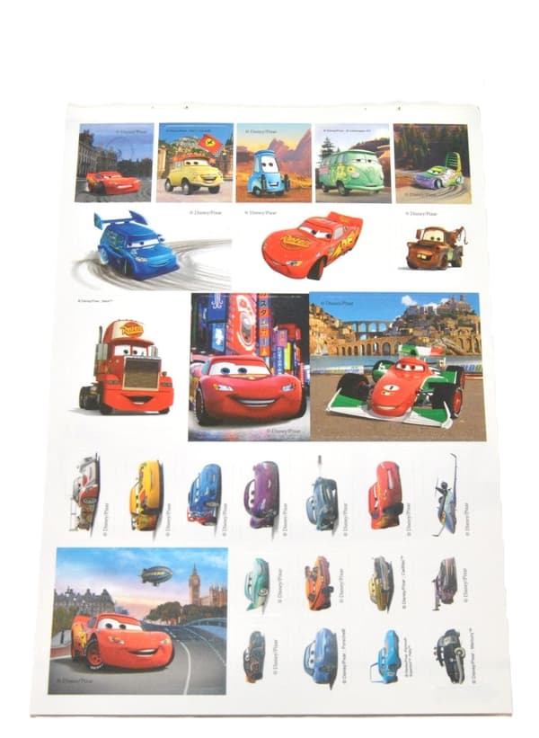 Disney Cars målarbok med stickers