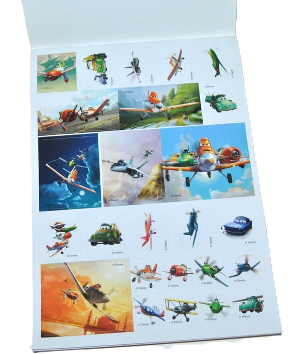 Disney Planes målarbok med stickers