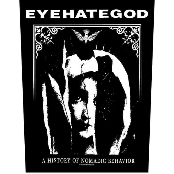 Eyehategod A History Of Nomadic Behavior Patch Black/White One Size